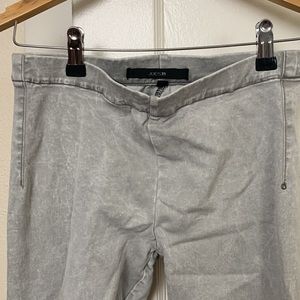 Joe jeans grey acid tie dye leggings zipper leg size S